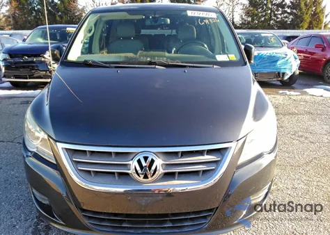 2011 Volkswagen Routan Se из США, поврежденный, VIN 2V4RW3DG3BR659526